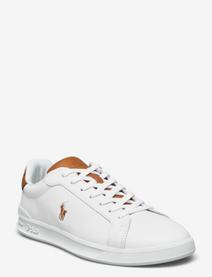 Heritage Court II Leather Sneaker - przed kostkę - white/tan