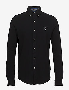Featherweight Mesh Shirt - basic skjortor - polo black