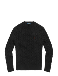 button up polo sweater