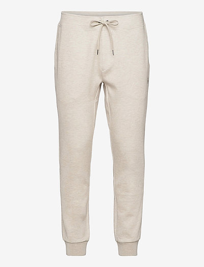 white polo sweatpants