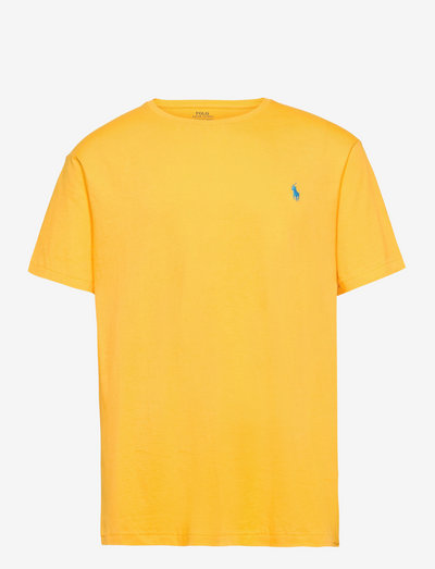 Custom Slim Fit Jersey Crewneck T-Shirt - kortærmede t-shirts - yellowfin/c7370