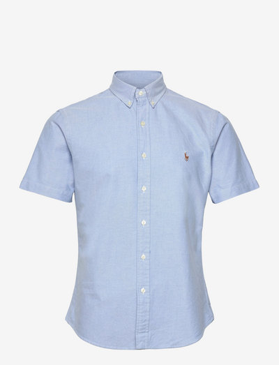 Slim Fit Oxford Shirt - basic krekli - bsr blue