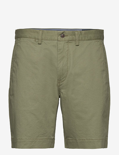 8-Inch Stretch Straight Fit Twill Short - chinos shorts - army olive