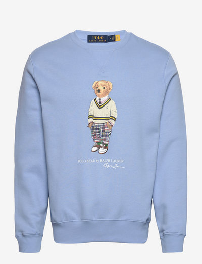 Polo Bear Fleece Sweatshirt - plīša džemperi - sp23 austin blue