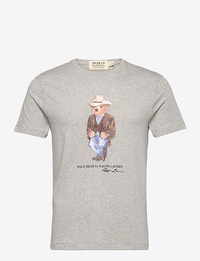 polo bear fishing t shirt