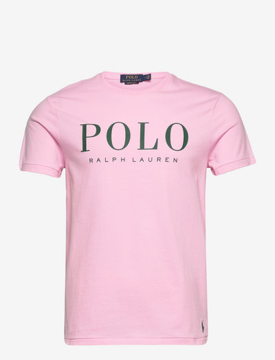 Custom Slim Fit Logo Jersey T-Shirt - lühikeste varrukatega t-särgid - carmel pink