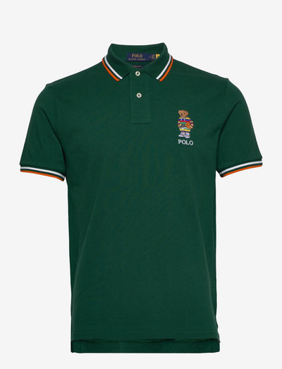Custom Slim Polo Bear Mesh Polo Shirt - korte mouwen - pf 22 new forest