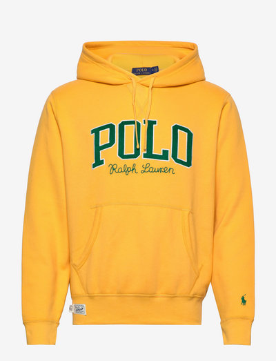 The RL Fleece Logo Hoodie - hoodies - gold bugle