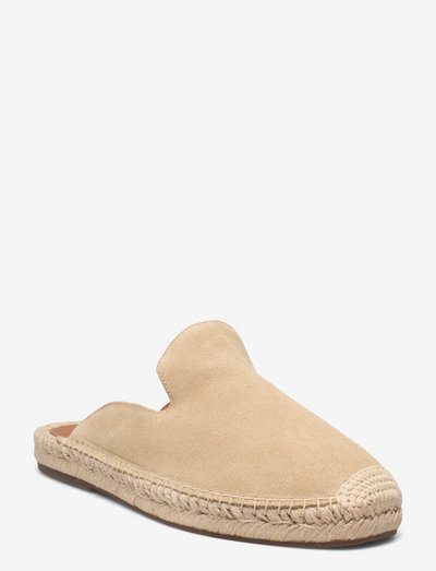 cevio suede espadrille mule
