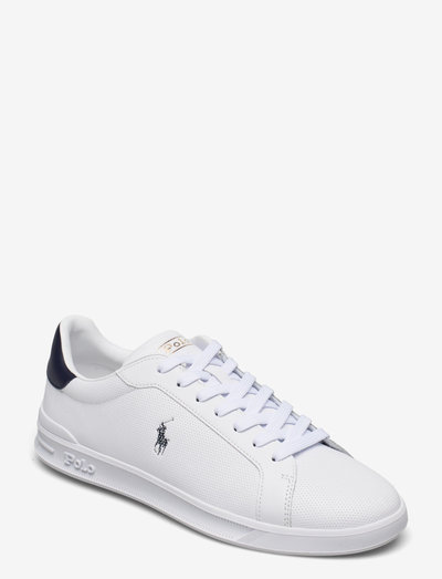 Heritage Court II Leather Sneaker - matalavartiset tennarit - white/newport nav