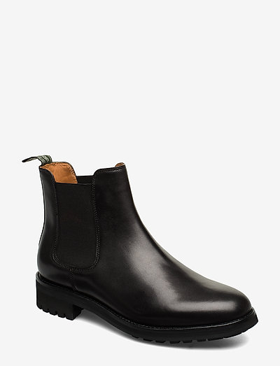 Bryson Leather Chelsea Boot - boots - black