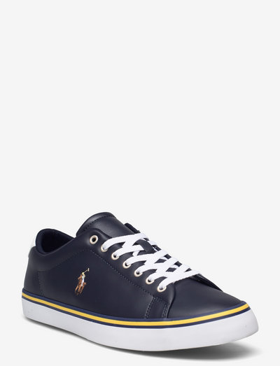 LEATHER-LONGWOOD-SK-VLC - low tops - hunter navy/white