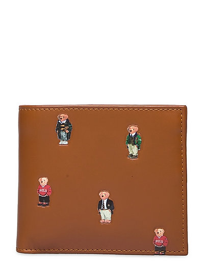 Polo Ralph Lauren Polo Bear Leather Billfold Wallet - Wallets | Boozt.com