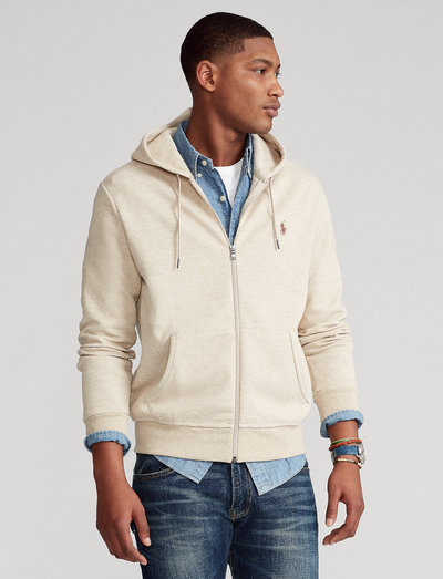 polo double knit hoodie