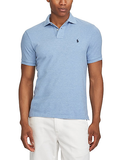 wijsheid aankomen Bedelen Polo Ralph Lauren Custom Slim Fit Mesh Polo Shirt - Short-sleeved polos -  Boozt.com