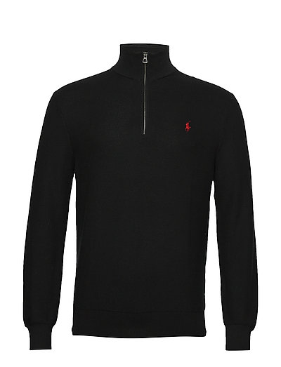 polo ralph lauren pima cotton half zip sweatshirt