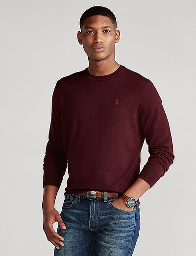 polo ralph lauren slim fit washable merino wool