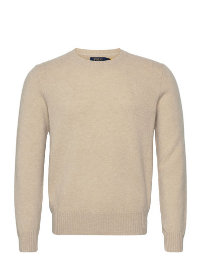 Polo Ralph Lauren Wool-cashmere Crewneck Sweater - Knitted Round Necks ...