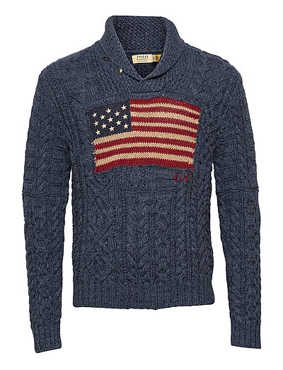 ralph lauren us flag sweater