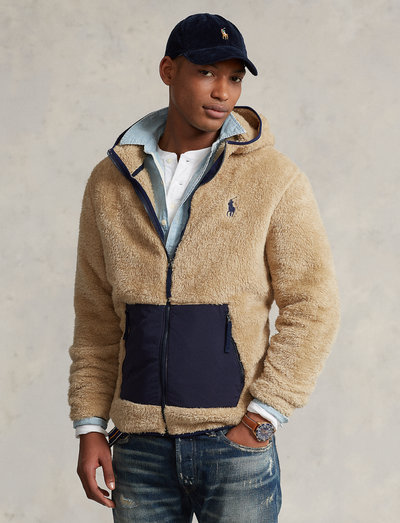 Polo Ralph Lauren Pile Fleece Full-zip Hoodie - Peysur - Boozt.com