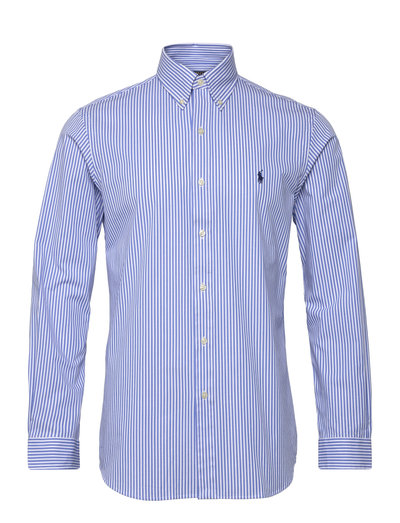 Polo Ralph Lauren Custom Fit Plaid Stretch Poplin Shirt - Casual ...