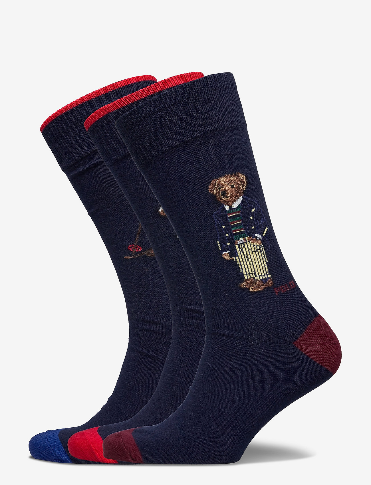 underskud chap Australien Polo Ralph Lauren Underwear Signature Pony Crew Sock Gift Set - Regular  socks | Boozt.com