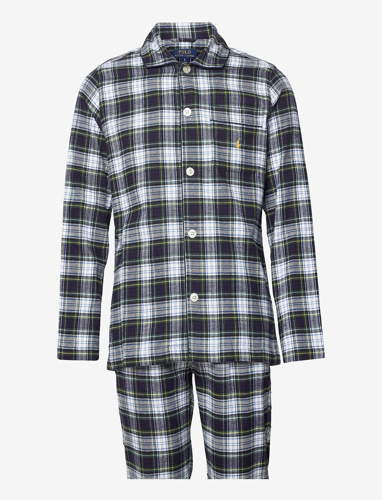 ralph lauren plaid pyjamas