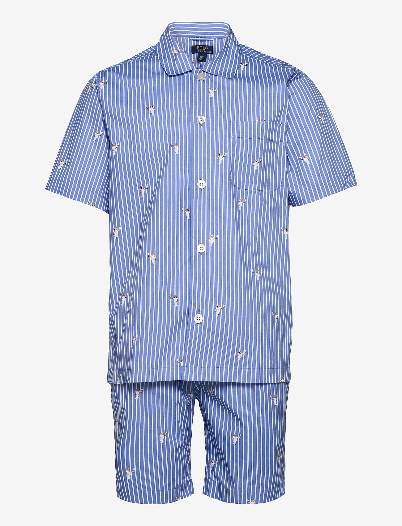 polo bear pajama set