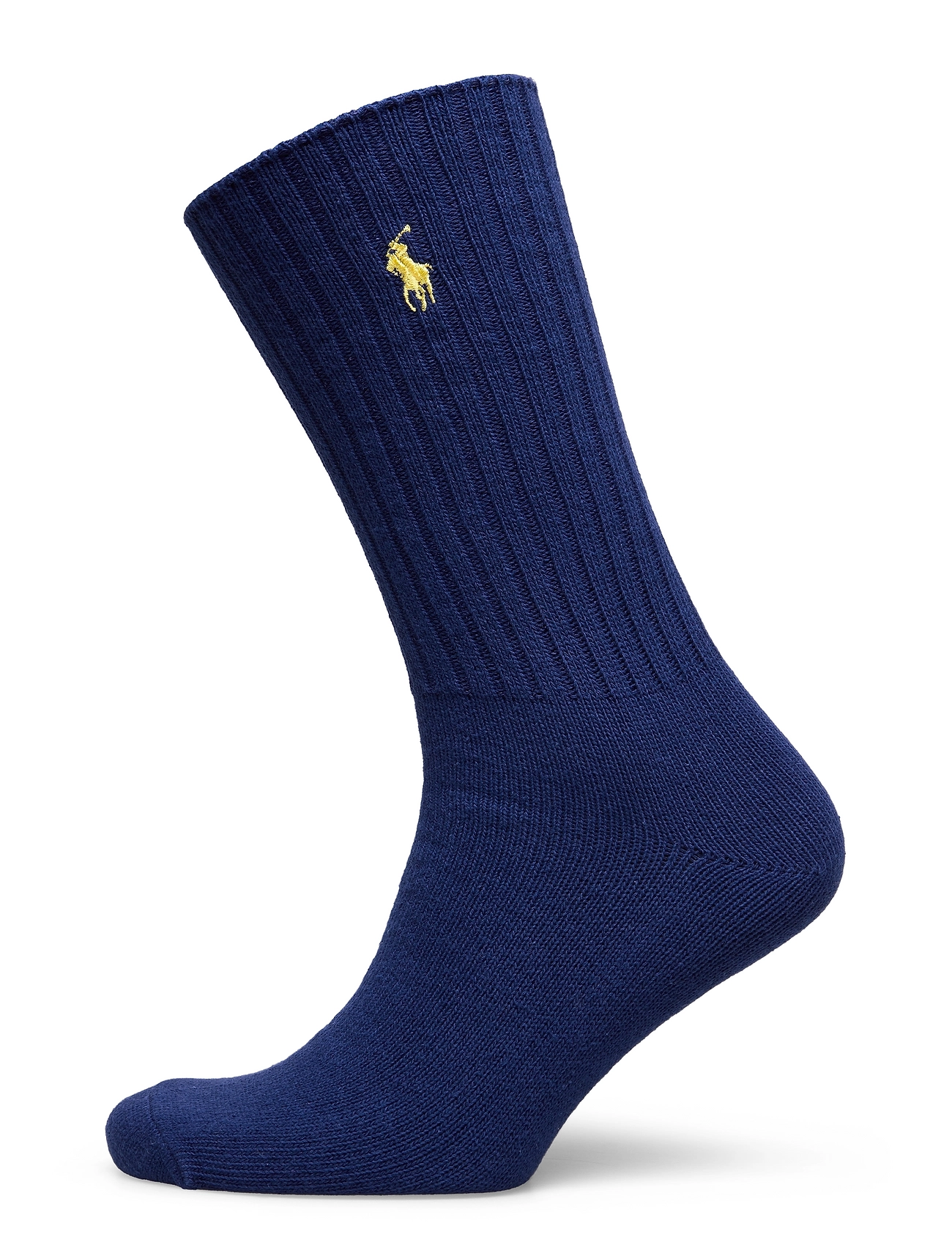 Cotton-Blend Crew Socks Underwear Socks Regular Socks Blue Polo Ralph Lauren Underwear