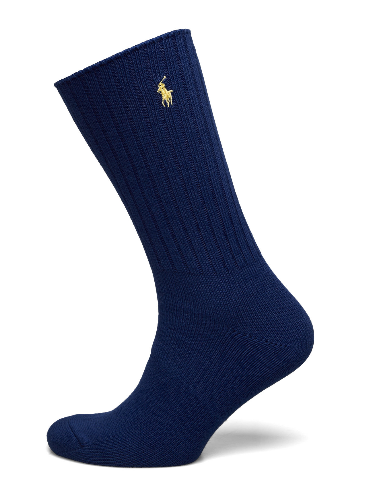 Cotton-Blend Crew Socks Underwear Socks Regular Socks Navy Polo Ralph Lauren Underwear