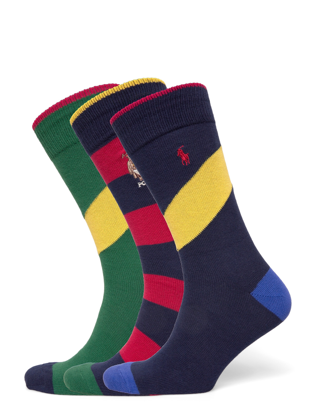 Polo Ralph Lauren Bci Cotton-Pl Sct Gft B-Crw-Gfb, One Size, Multi/patterned, Sokker > Almindelige Sokker, Herre
