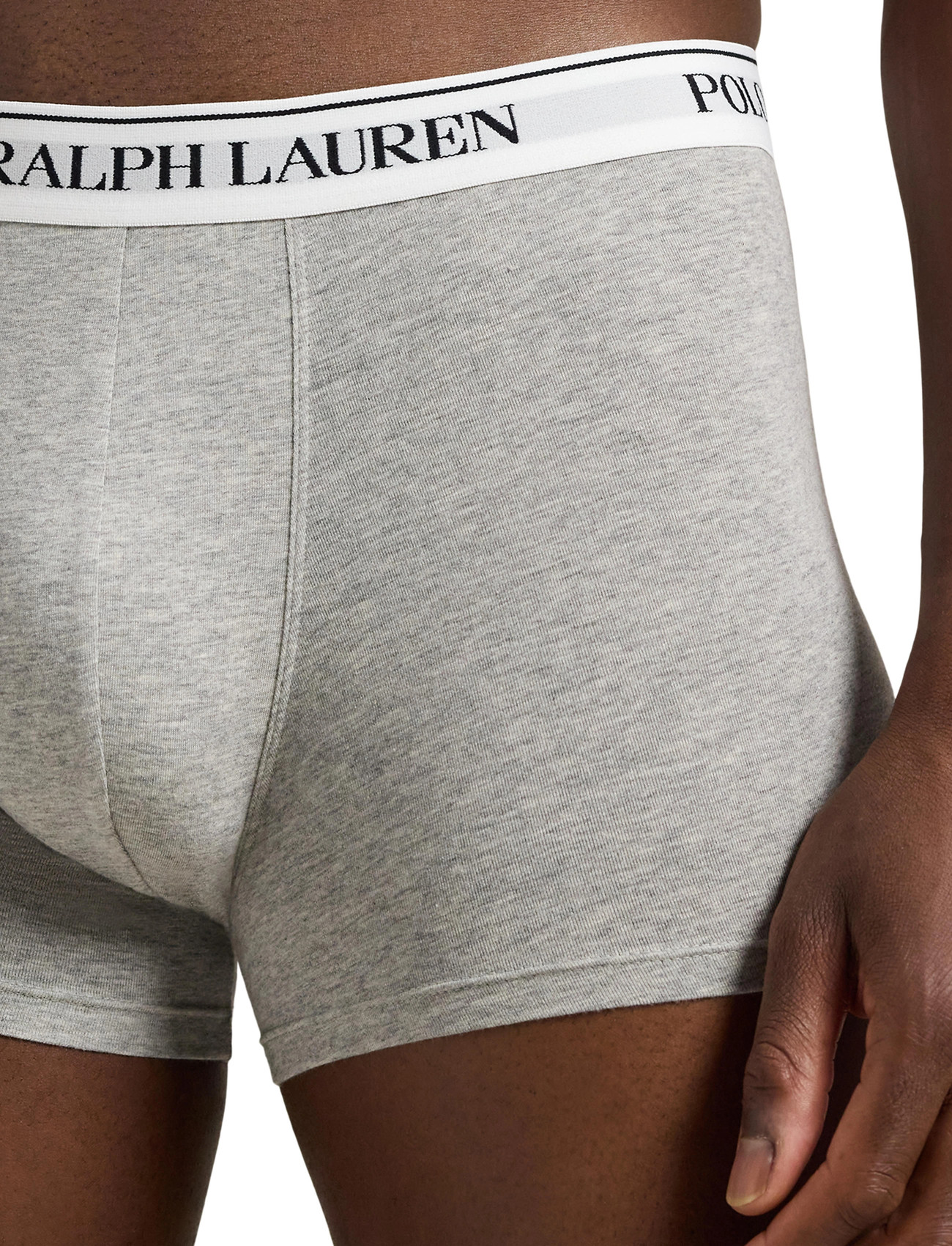 Polo Ralph Lauren Classic Stretch-Cotton Trunk 3-Pack, L, White, Undertøj > Boksere, Herre