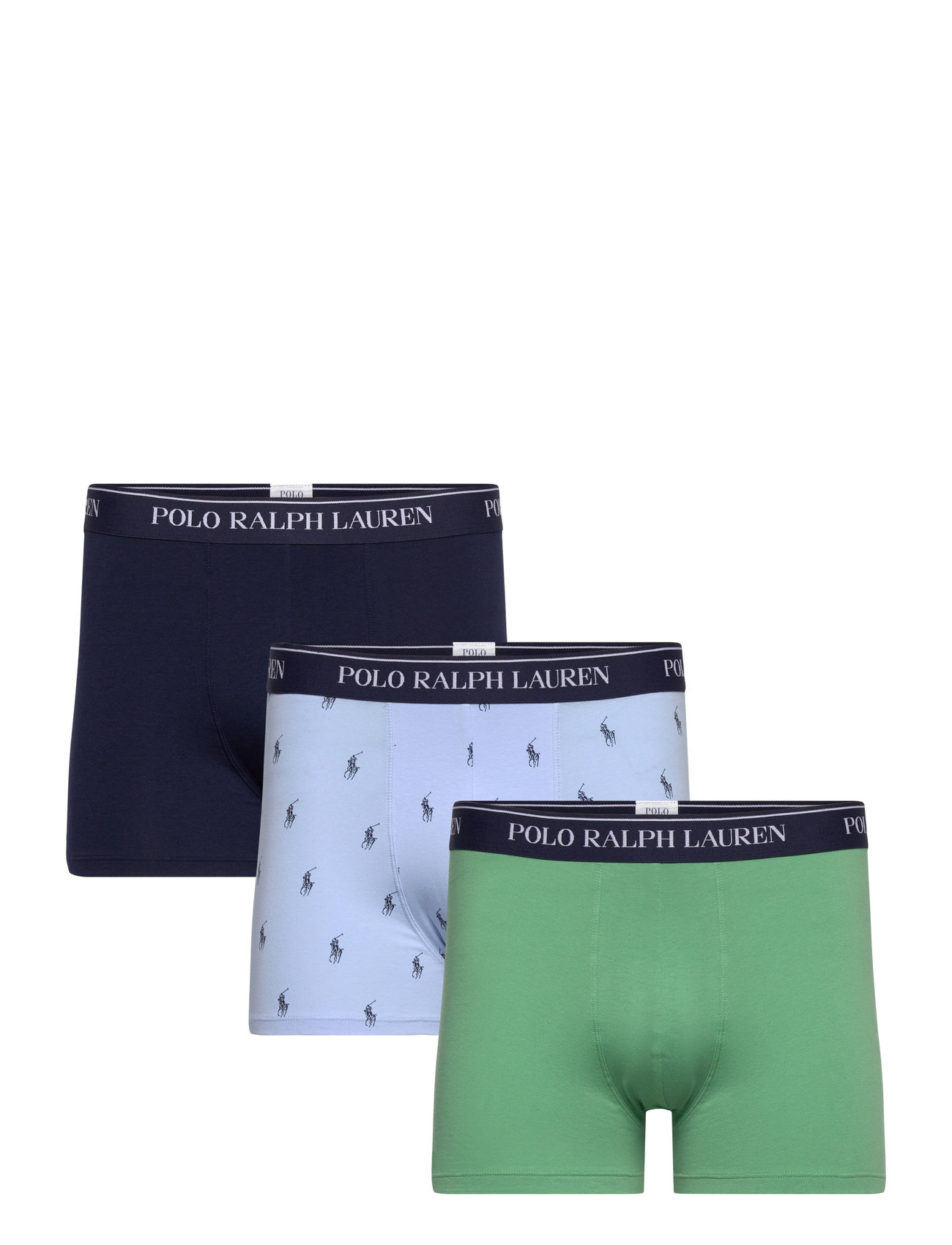 Polo Ralph Lauren Underwear Classic Stretch-Cotton Trunk 3-Pack Marinblå