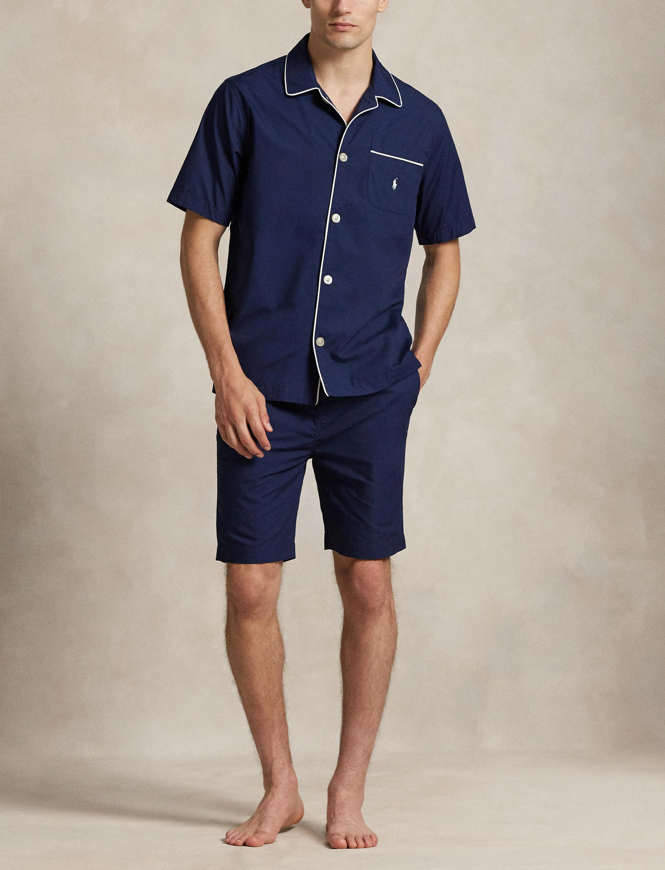 Polo Ralph Lauren Striped Cotton Pajama Set (RAF714899503