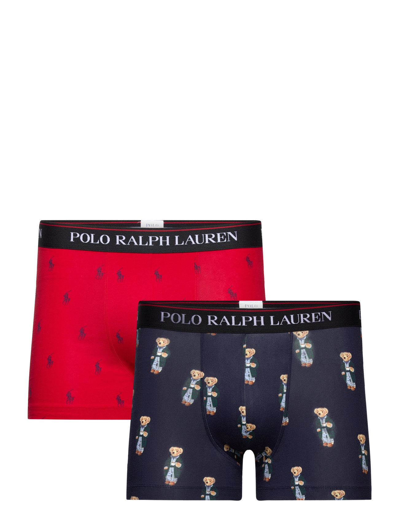 Polo Ralph Lauren Underwear Classic Stretch-Cotton Trunk 2-Pack Röd