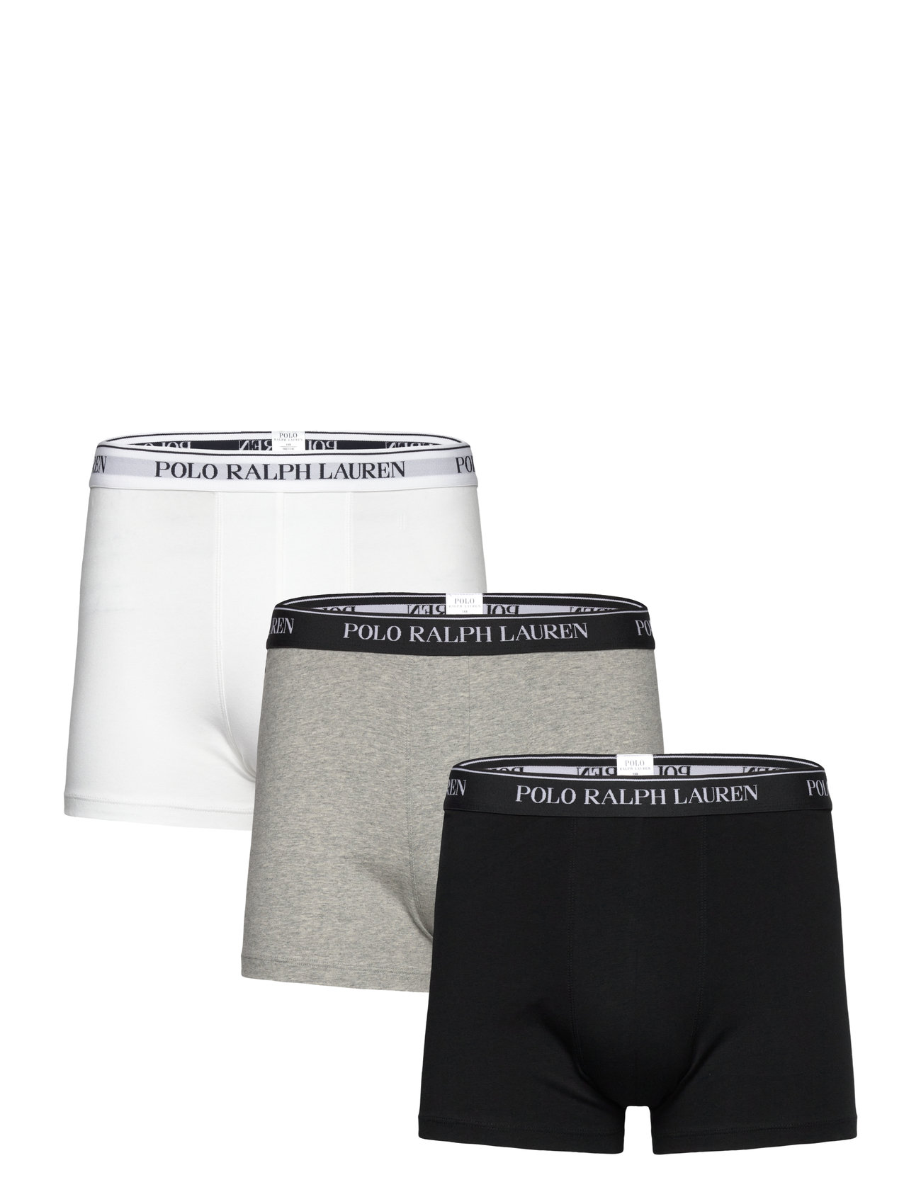 Classic Stretch Cotton Trunk 3-Pack Boksershorts Black Polo Ralph Lauren