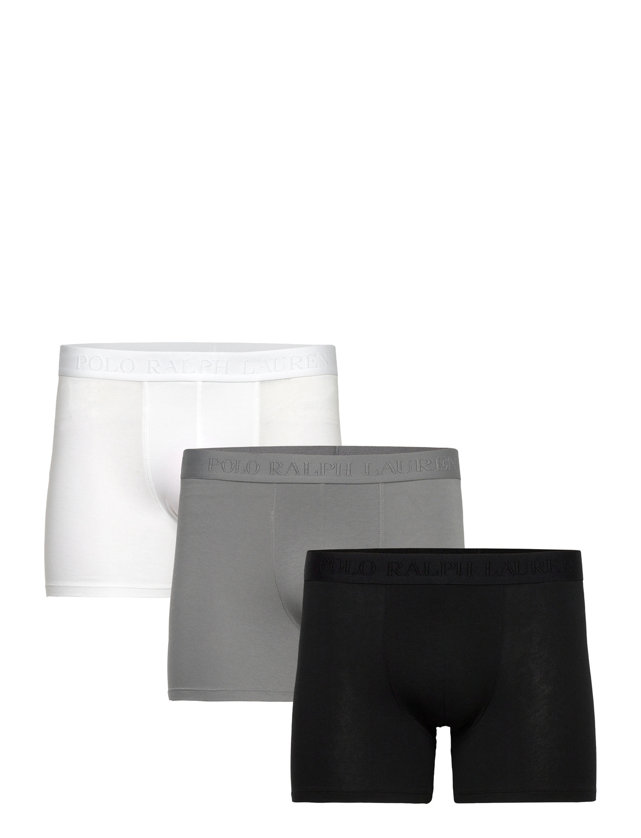 Polo Ralph Lauren Stretch Cotton Boxer Brief 3-Pack, XXL, White, Undertøj > Boksere, Herre