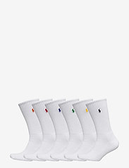 Polo Ralph Lauren Underwear Cotton-blend Crew Sock 6-pack - Chaussettes  régulières 