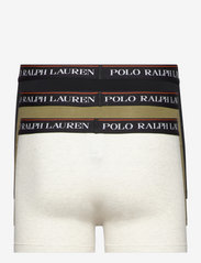 Polo Ralph Lauren Underwear - Stretch Cotton Boxer Brief 3-Pack - boxer briefs - 3pk blk/bsc olive - 1