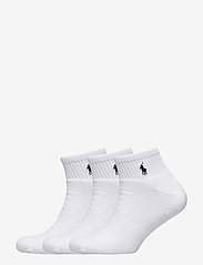 Quarter Sock 3-Pack - WHITE