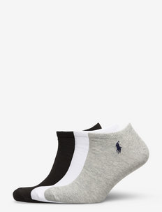 Low-Cut Cotton Sock 3-Pack - lot de paires de chaussettes - black/grey/white