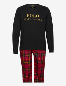Cotton Sleep Shirt & Pajama Pant Set - pyjamasset - gb wlce pld gld b