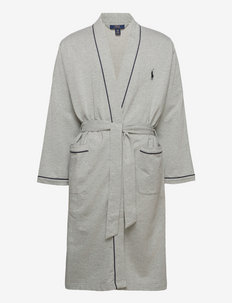 Cotton-Blend-Jersey Robe - badezimmertextilien - andover heather