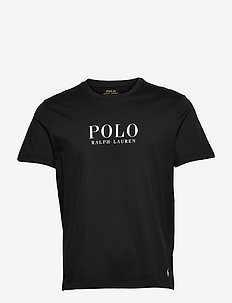 Logo Cotton Jersey T-Shirt - pyjamaoberteil - polo black boxed