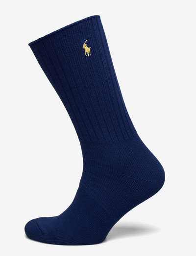 Cotton-Blend Crew Socks