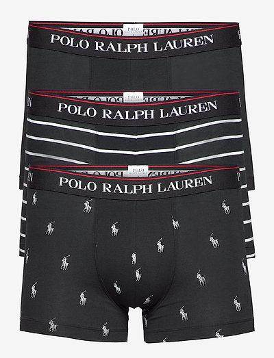 black and white polo boxers