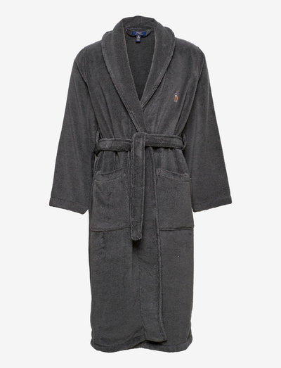 black polo robe