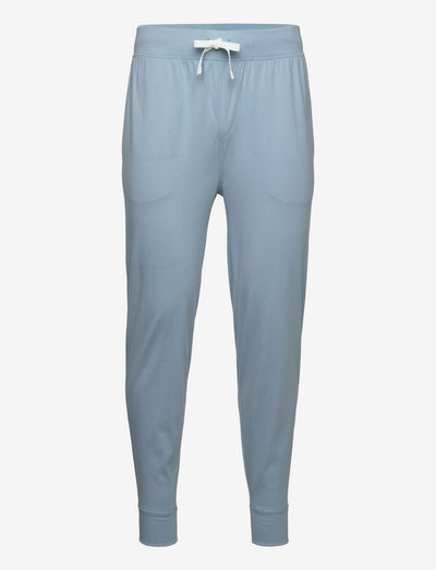 Cotton Jersey Jogger - pyjama bottoms - blue note
