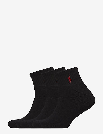 Quarter Sock 3-Pack - nilkkasukat - black