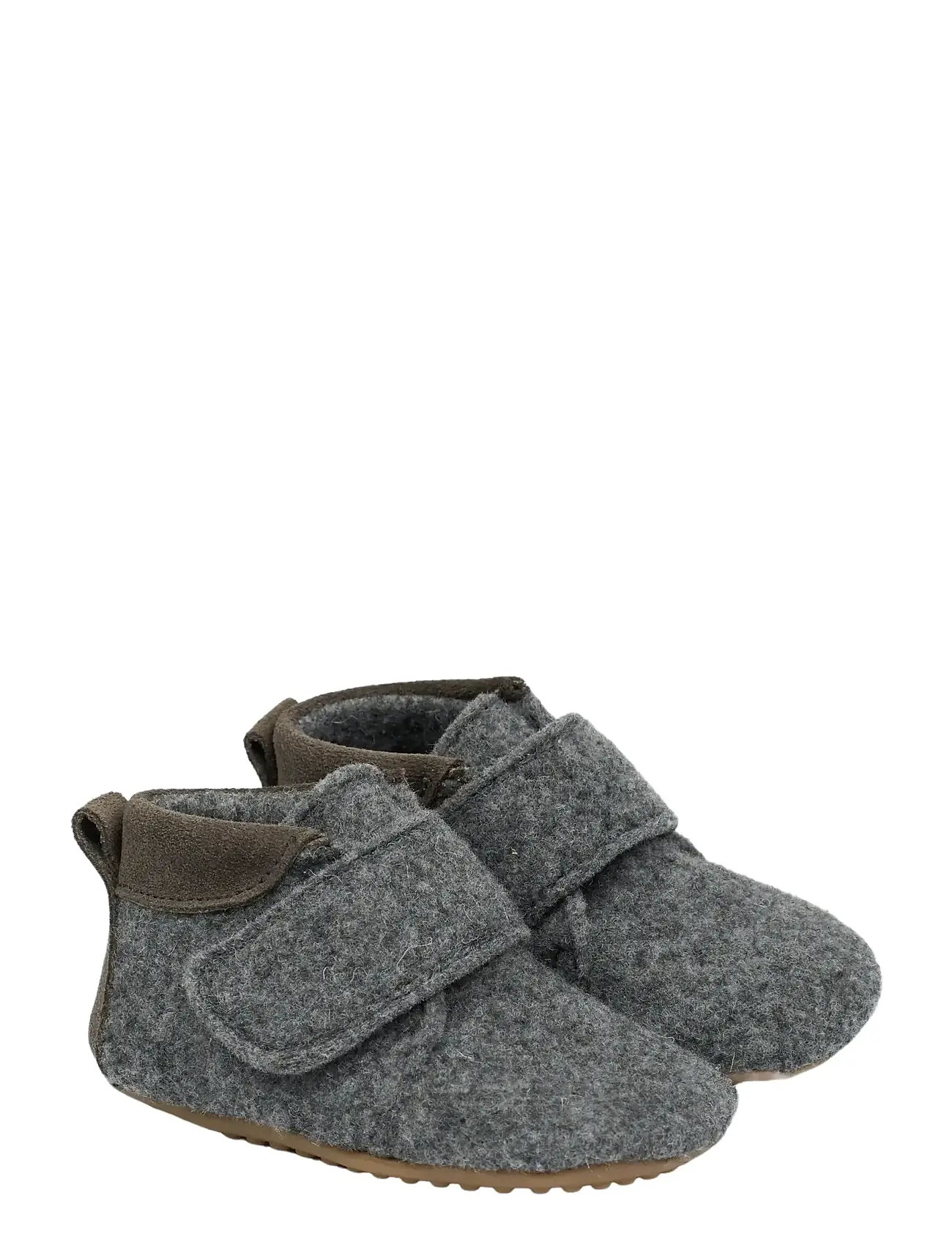 Pom Pom Beginners Wool, 20, Grey, Sko > Pre-Walkers - Begyndersko (Størrelse 18-19-20-25-26), Børn